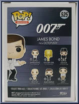 James Bond (White Tux) (Octopussy) from James Bond - Pop! Vinyl Figures manufactured by Funko [Back]