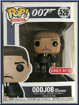 Oddjob (Holding Hat) (Goldfinger) from James Bond - Pop! Vinyl Figures manufactured by Funko [Front]