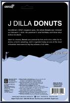 J Dilla (Donuts) from J Dilla - ReAction Figures manufactured by Super7 [Back]