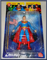 Superman from JLA - Series 1 manufactured by DC Direct [Front]