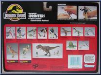 Coelophysis from Jurassic Park - Dino-Strike manufactured by Kenner [Back]