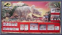 Triceratops from Jurassic Park - Deluxe Dinos manufactured by Kenner [Back]