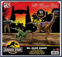 Dr. Alan Grant Tactical Claw from Jurassic Park - 30th Anniversary - Packs manufactured by Mattel [Front]