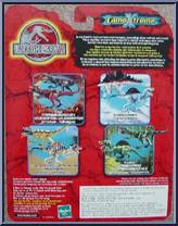 Arctic Spinosaurus & Stegosaurus from Jurassic Park III - CamoXtreme 2-packs manufactured by Hasbro [Back]