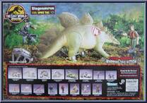 Stegosaurus "Spike Tail" from Jurassic Park - Lost World - Dino-Strike manufactured by Kenner [Back]