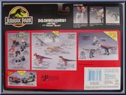 Dilophosaurus "Spitter" from Jurassic Park - Series 2 - Dino-Strike with Capture Gear manufactured by Kenner [Back]