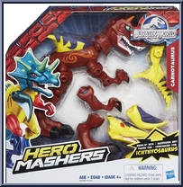 Carnotaurus from Jurassic World - Hero Mashers manufactured by Hasbro [Front]