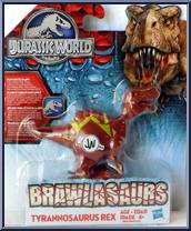 Tyrannosaurus Rex from Jurassic World - Brawlasaurs manufactured by Hasbro [Front]