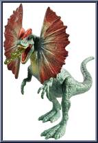 Dilophosaurus from Jurassic World 2 - Attack Packs manufactured by Mattel [Loose]