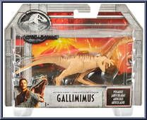 Gallimimus from Jurassic World 2 - Attack Packs manufactured by Mattel [Front]