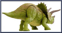 Triceratops from Jurassic World 2 - Battle Damage manufactured by Mattel [Loose]