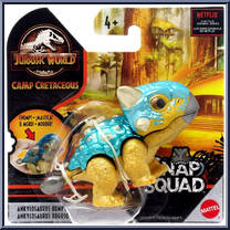 Ankylosaurus Bumpy from Jurassic World - Camp Cretaceous - Snap Squad manufactured by Mattel [Front]