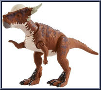 Stygimoloch (Brown) from Jurassic World - Camp Cretaceous - Savage Strike manufactured by Mattel [Loose]