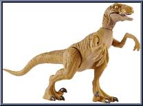 Velociraptor (Brown) from Jurassic World - Camp Cretaceous - Savage Strike manufactured by Mattel [Loose]