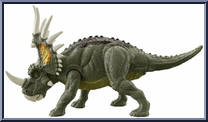 Styracosaurus from Jurassic World - Camp Cretaceous - Dino Escape - Fierce Force manufactured by Mattel [Loose]