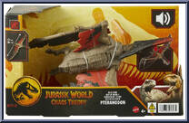 Pteranodon from Jurassic World - Chaos Theory - Wild Roar manufactured by Mattel [Front]