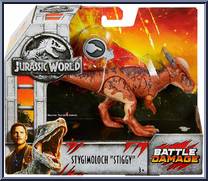 Stigymoloch from Jurassic World - Dino Rivals - Battle Damage manufactured by Mattel [Front]