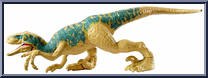 Velociraptor Echo from Jurassic World - Dino Rivals - Attack Pack manufactured by Mattel [Loose]