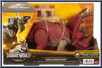 Diabloceratops from Jurassic World - Dino Tracker - Wild Roar manufactured by Mattel [Front]
