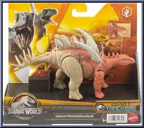 Gigantspinosaurus from Jurassic World - Dino Tracker - Strike Attack manufactured by Mattel [Front]