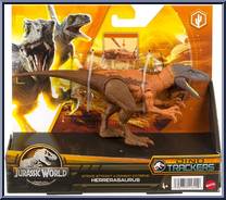 Herrerasurus from Jurassic World - Dino Tracker - Strike Attack manufactured by Mattel [Front]
