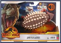 Ankylosaurus from Jurassic World - Dominion - Roar Strikers manufactured by Mattel [Front]