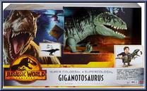 Giganotosaurus from Jurassic World - Dominion - Super Colossal manufactured by Mattel [Front]