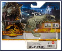 Rugops Primus from Jurassic World - Dominion - Ferocious Pack manufactured by Mattel [Front]