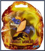 Dilophosaurus from Jurassic World - Imaginext - Baby Dinos manufactured by Fisher-Price [Front]