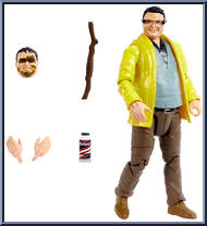 Dennis Nedry from Jurassic World - Hammond Collection - Humans manufactured by Mattel [Loose]