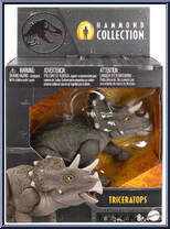 Juvenile Triceratops from Jurassic World - Hammond Collection - Dinosaurs manufactured by Mattel [Front]
