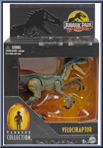 Velociraptor (Male) from Jurassic World - Hammond Collection - Dinosaurs manufactured by Mattel [Front]