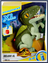 Dominion Deluxe Growlin’ Giga from Jurassic World - Imaginext - XL manufactured by Fisher-Price [Front]