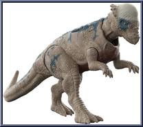 Pachycephalosaurus (Tan) from Jurassic World - Legacy Collection - Basic Series manufactured by Mattel [Loose]