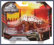 Minmi (Red) from Jurassic World - Primal Attack - Attack Pack manufactured by Mattel [Front]