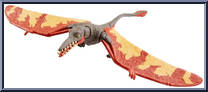 Rhamphorhynchus (Brown) from Jurassic World - Primal Attack - Attack Pack manufactured by Mattel [Loose]