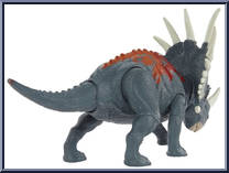 Styracosaurus from Jurassic World - Primal Attack - Savage Strike manufactured by Mattel [Loose]