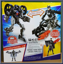 Batman & Transforming Motorcycle from Justice League Action - Vehicles manufactured by Mattel [Back]
