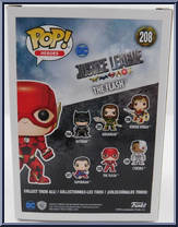 Flash (Silver Chrome) from Justice League - Pop! Vinyl Figures manufactured by Funko [Back]