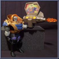 Darkseid (Gray) from Justice League - Mission Vision manufactured by Mattel [Loose]