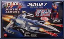 Javelin 7 (with Superman) from Justice League - Vehicles manufactured by Mattel [Loose]