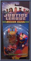 Superman (Capture Net) from Justice League - Mission Vision manufactured by Mattel [Front]