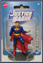 Superman from Justice League - PVC manufactured by Mattel [Front]