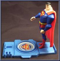 Superman from Justice League - Basic Series manufactured by Mattel [Loose]