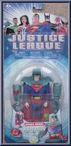 Superman from Justice League - Attack Armor manufactured by Mattel [Front]