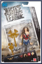 Wonder Woman (Battle Ready) from Justice League (Movie) - Basic Series manufactured by Mattel [Front]