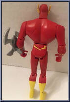 Flash (with Rotor) from Justice League Unlimited - DC Super Heroes - Orange Cards manufactured by Mattel [Loose]