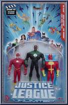 Flash / Green Lantern / Red Tornado from Justice League Unlimited - 3-Packs manufactured by Mattel [Front]