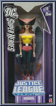 Hawkgirl from Justice League Unlimited - 10" Scale - DC Super Heroes - Purple Box manufactured by Mattel [Front]