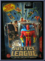 Red Tornado from Justice League Unlimited - Blue Cards manufactured by Mattel [Front]
